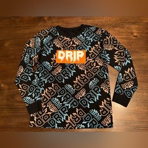 Drip boys long sleeve shirt size 10/12